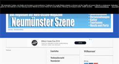 Desktop Screenshot of neumuenster-szene.de