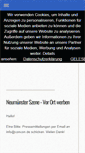 Mobile Screenshot of neumuenster-szene.de